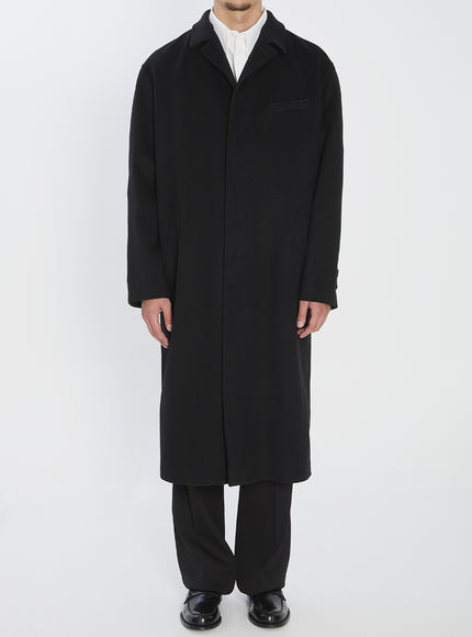 Celine Wool Coat Black