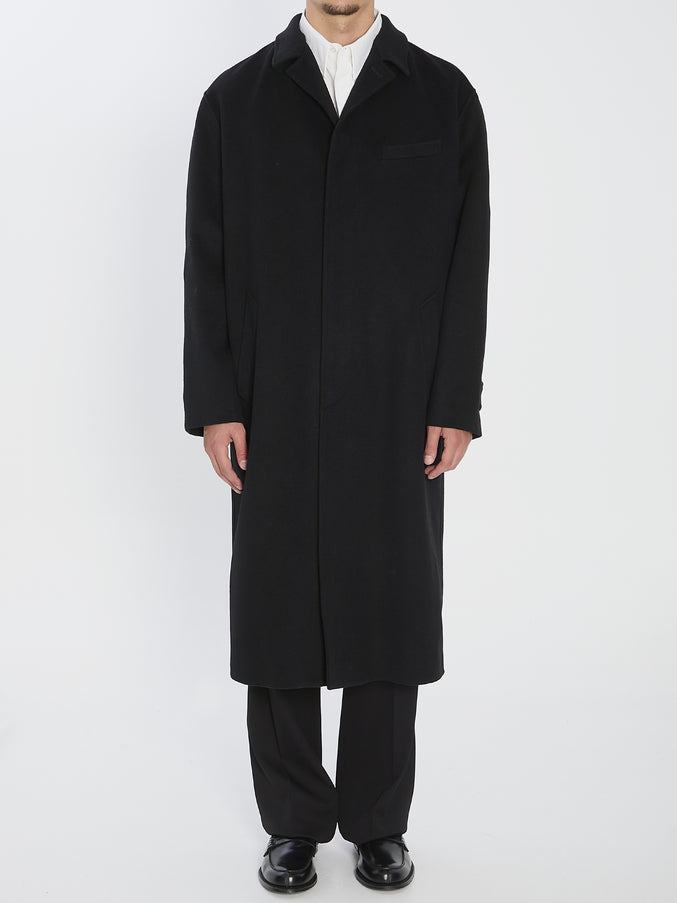 Celine Wool Coat Black