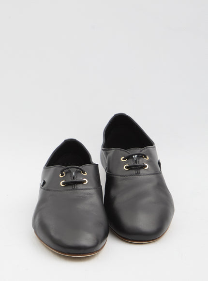 Celine Lace-up Ballet Flats