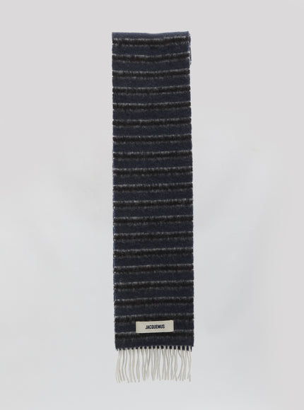 Jacquemus Rayures Scarf QT Blue