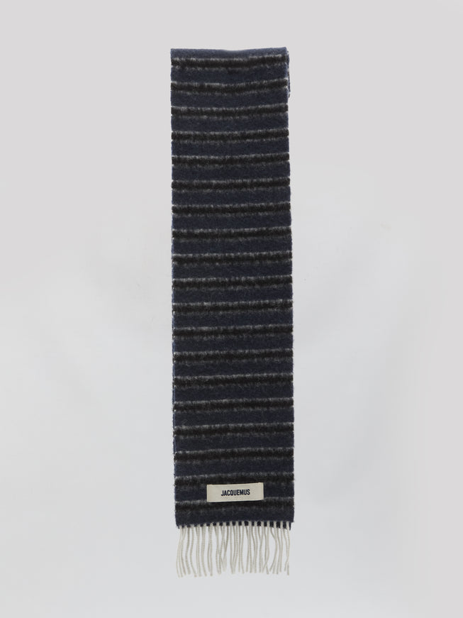 Jacquemus Rayures Scarf QT Blue