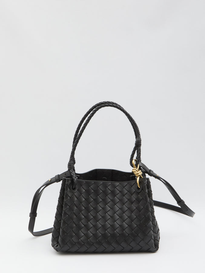 Bottega Veneta Parachute Black Medium Bag QT Black