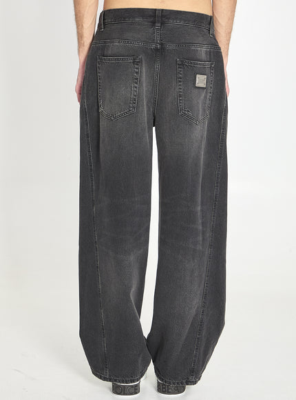 Dolce & Gabbana Faded Denim Jeans