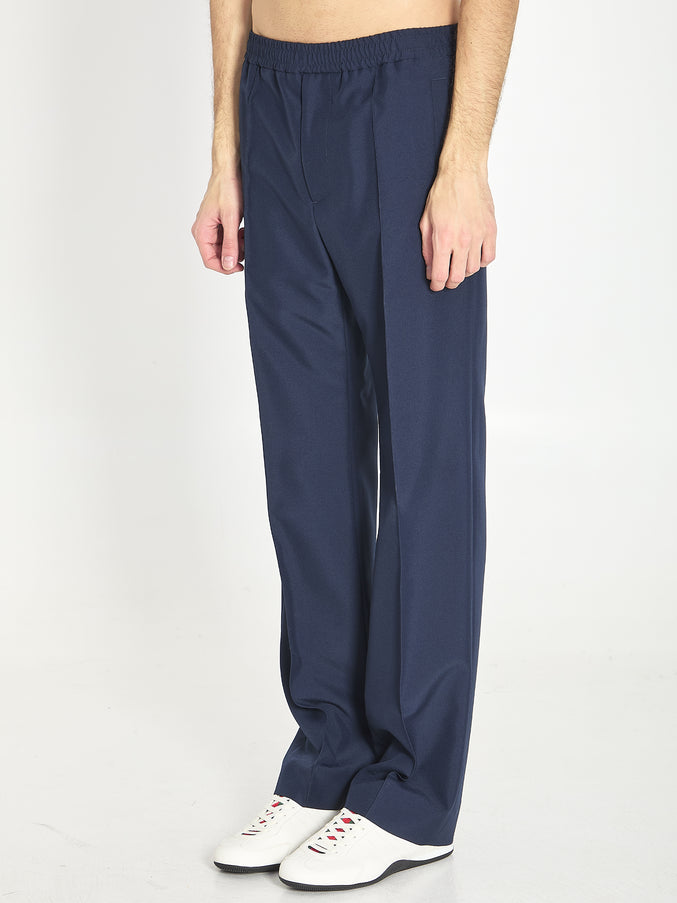 Gucci Sport Trousers In Technical Panama