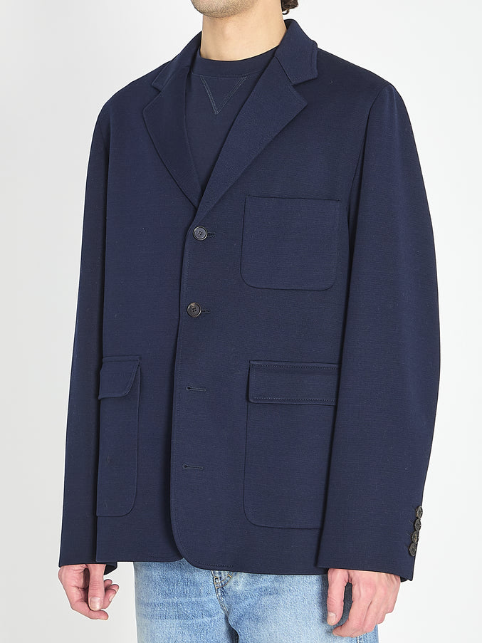 Gucci Web Jacket in Navy