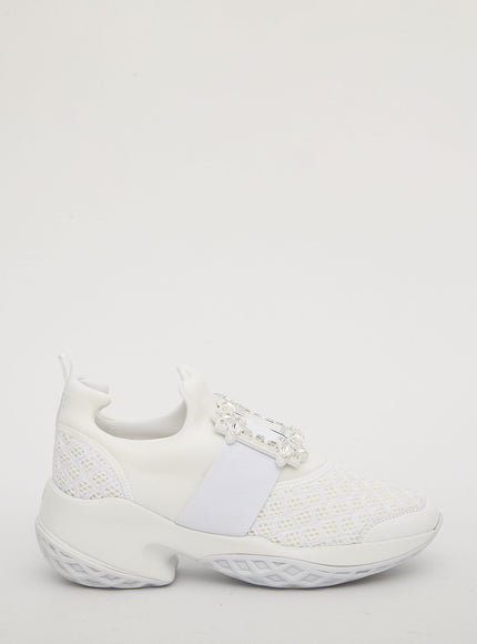 Roger Vivier Viv' Run Sneakers White