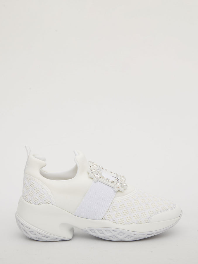 Roger Vivier Viv' Run Sneakers White