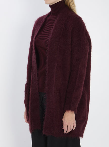 Max Mara Fur-effect Cardigan