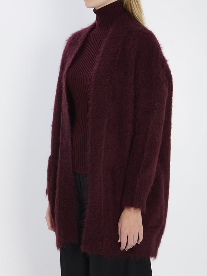 Max Mara Fur-effect Cardigan
