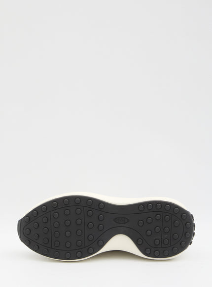 Tod's Sneakers In Leather And Fabric