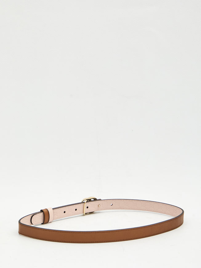 Gucci Reversible Gg Marmont Skinny Belt