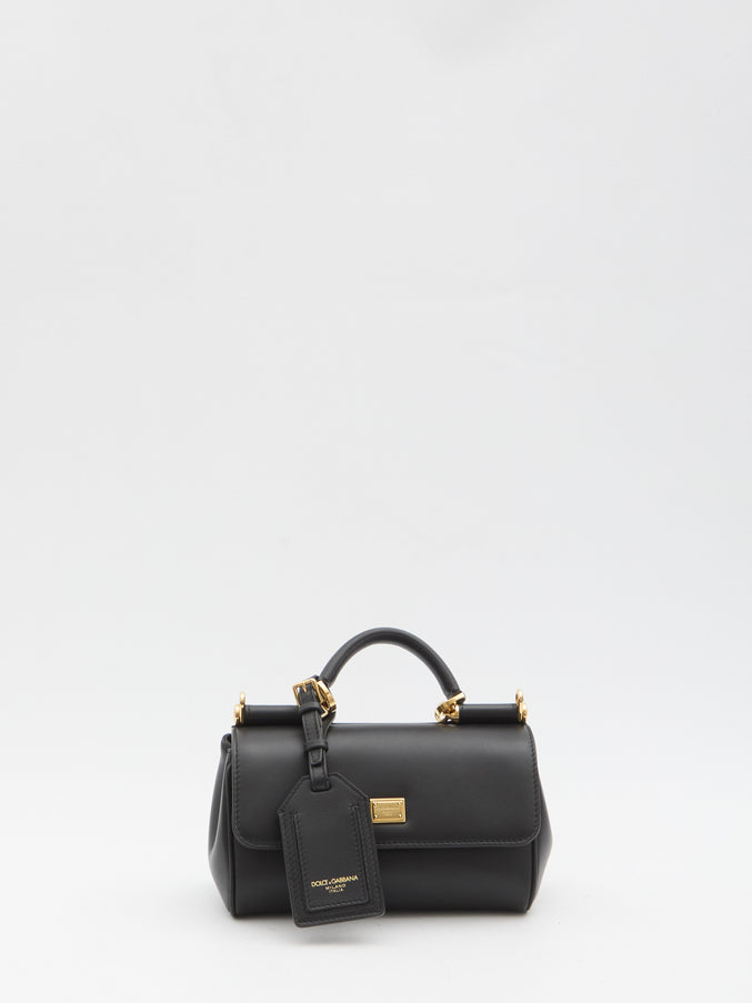 Dolce & Gabbana My Sicily Bag Mini QT Black