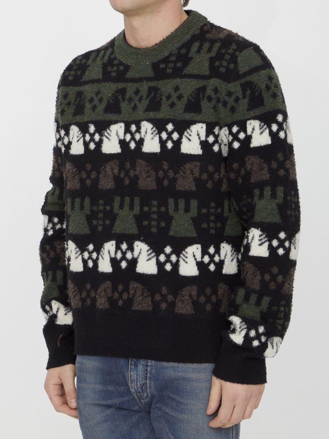 Burberry Chess Pattern Sweater