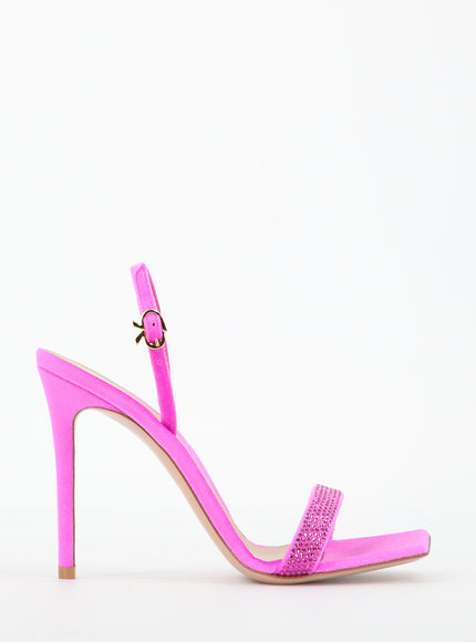 Gianvito Rossi Britney Fuchsia Sandals Pink