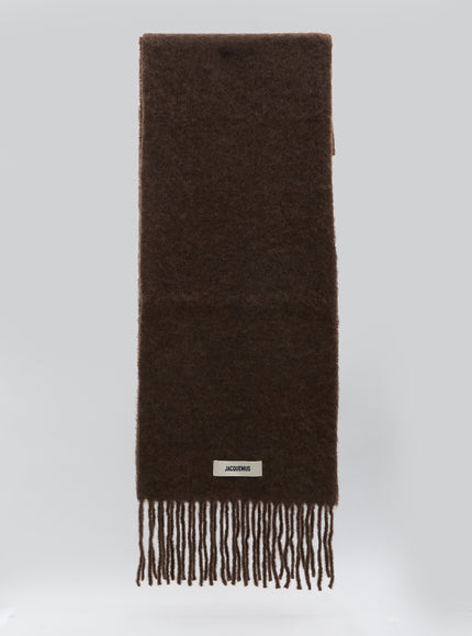 Jacquemus Carro Scarf QT Brown