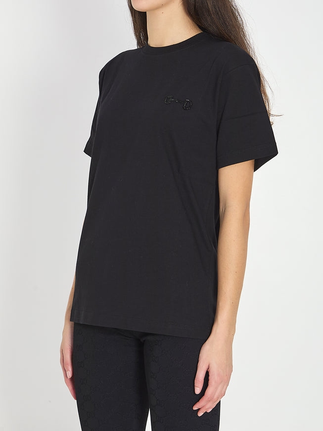 Gucci Cotton Jersey T-shirt With Embroidery