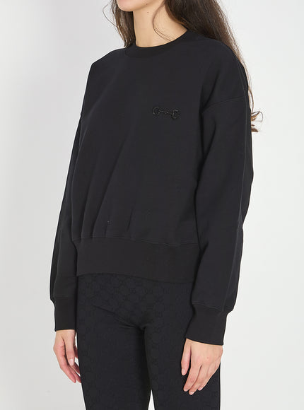 Gucci Cotton Jersey Sweatshirt With Embroidery