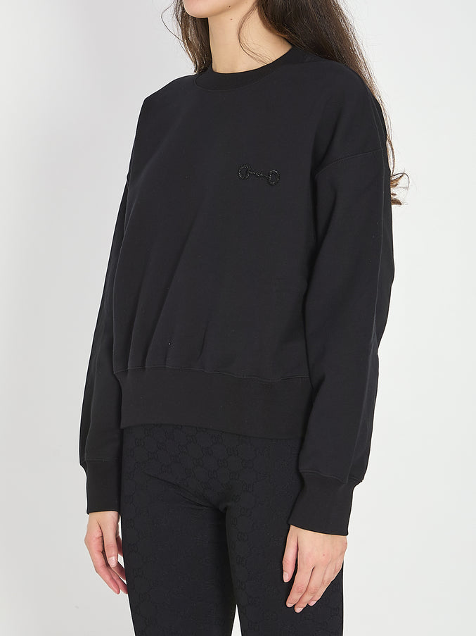 Gucci Cotton Jersey Sweatshirt With Embroidery