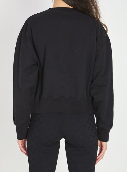 Gucci Cotton Jersey Sweatshirt With Embroidery