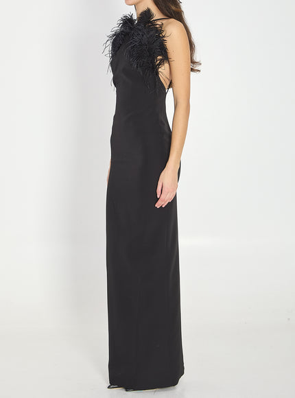 The Attico Black Maxi Dress