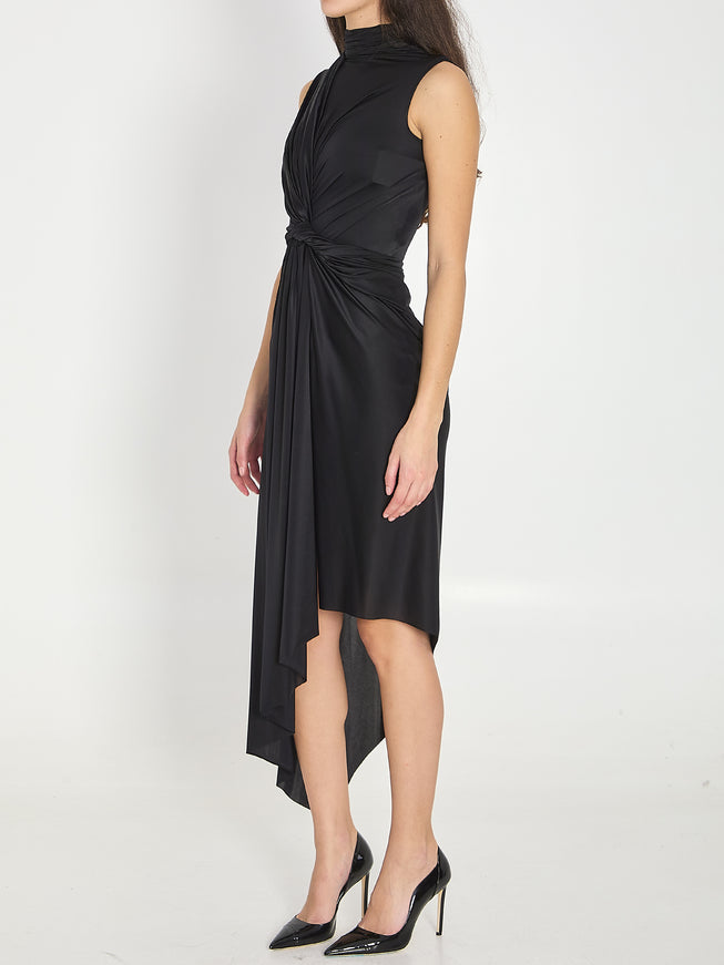 Balenciaga Asymmetric Stretch Dress