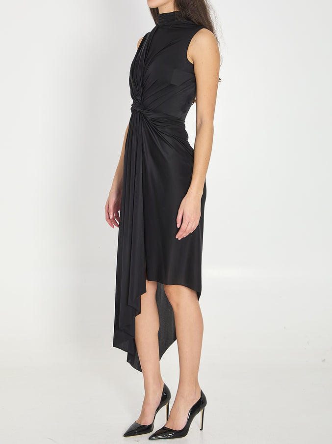 Balenciaga Asymmetric Stretch Dress