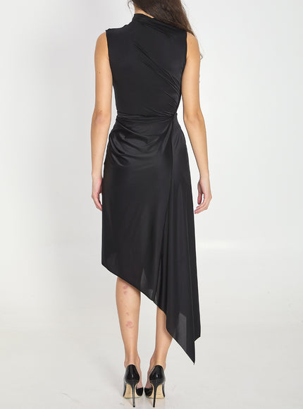 Balenciaga Asymmetric Stretch Dress