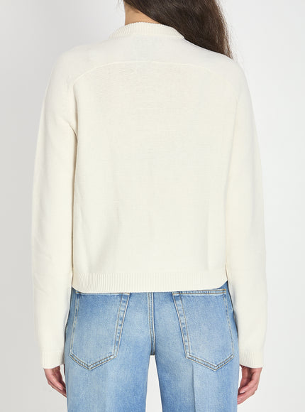 Gucci Cashmere Wool Cardigan With Morsetto