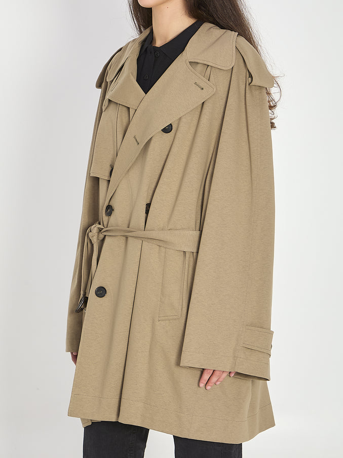Balenciaga Short Cocoon Trench