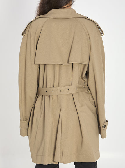 Balenciaga Short Cocoon Trench