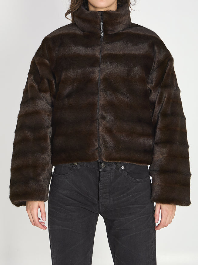 Balenciaga Reversible Ski Down Jacket Black