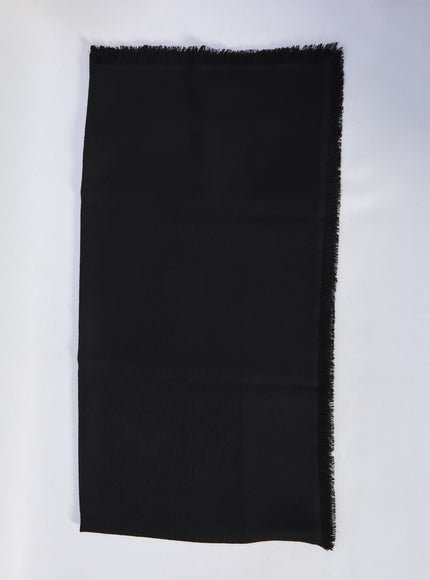 Gucci Gg Jacquard Scarf QT Black