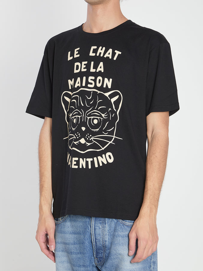 Valentino Garavani Chat De La Maison T-shirt