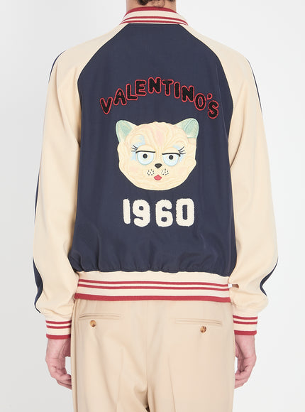 Valentino Garavani Le Chat Maison Bomber Jacket