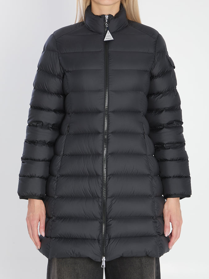 Moncler Midi Igesse Puffer Jacket Black
