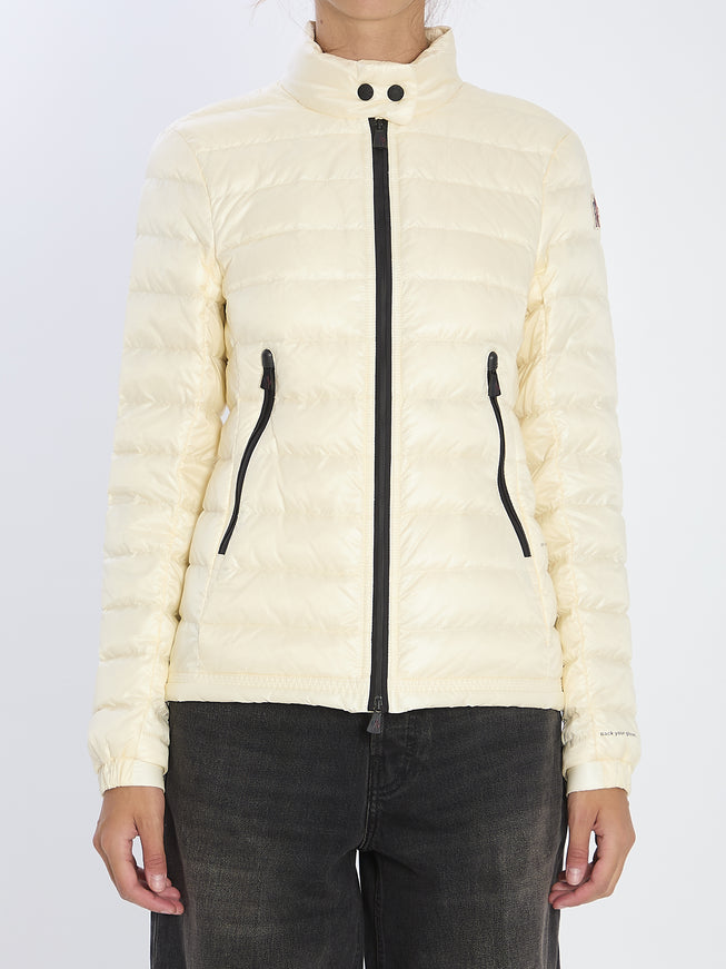 Moncler Grenoble Walibi Light Puffer Jacket Cream