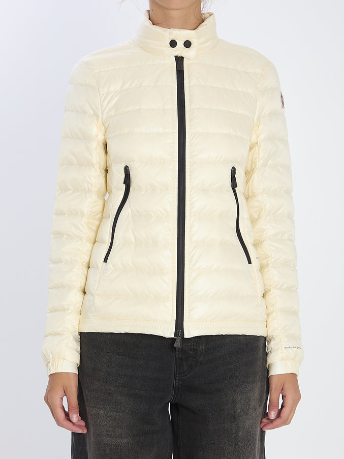 Moncler Grenoble Walibi Light Puffer Jacket Cream