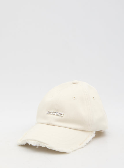 Jacquemus Le Casquette Artichaut Cap White