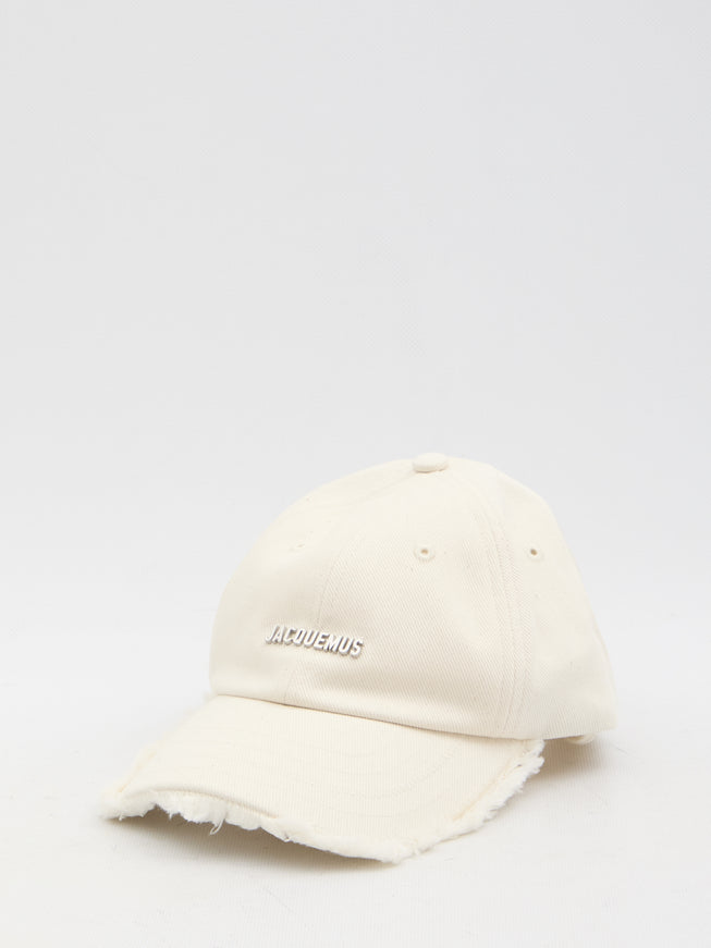 Jacquemus Le Casquette Artichaut Cap White