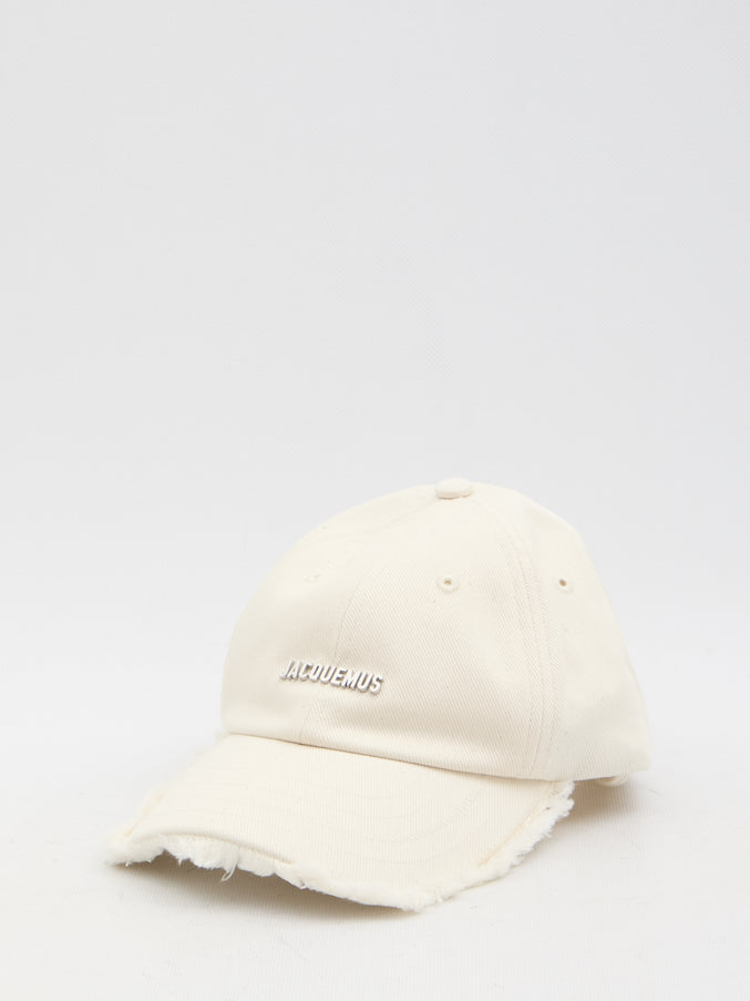 Jacquemus Le Casquette Artichaut Cap White