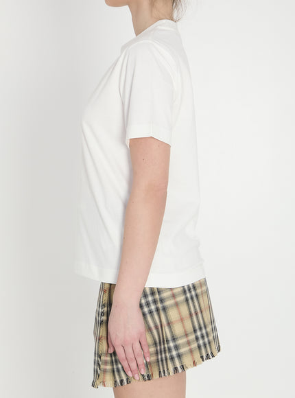 Burberry Check Cotton T-shirt