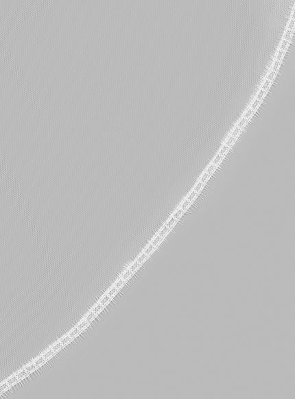 Rosa Clará Couture Soft Tulle Veil with Lace Trim