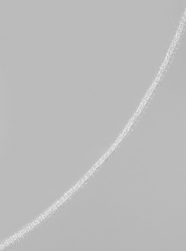 Rosa Clará Couture Soft Tulle Veil with Lace Trim