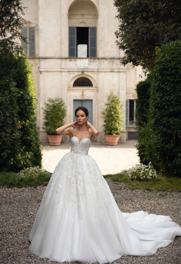 Serafina Sweetheart Ball Gown Wedding Dress