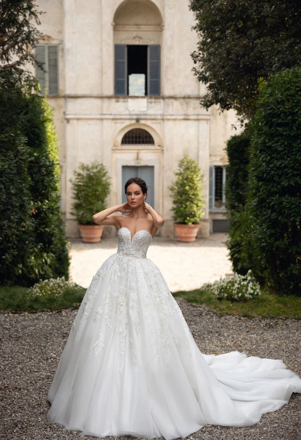 Serafina Sweetheart Ball Gown Wedding Dress