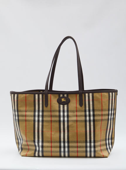 Burberry Highlands Tote Bag Medium QT Beige