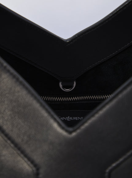 Saint Laurent Large Y Tote Bag In Leather