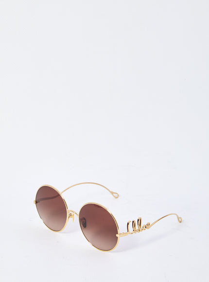 Chloe "60s" Sunglasses QT Gold
