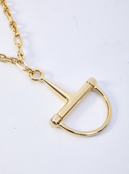 Gucci Half Horsebit Necklace