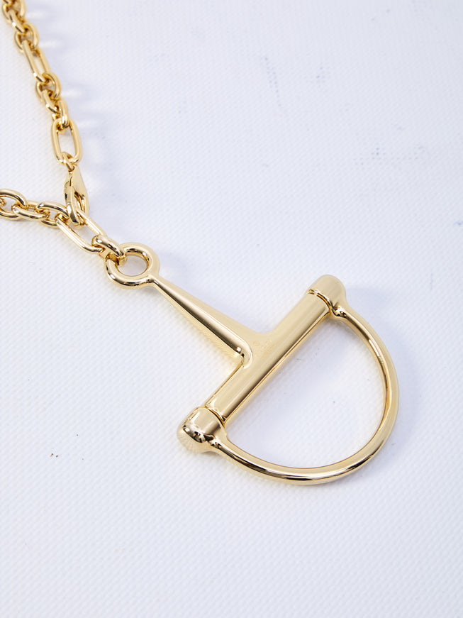 Gucci Half Horsebit Necklace